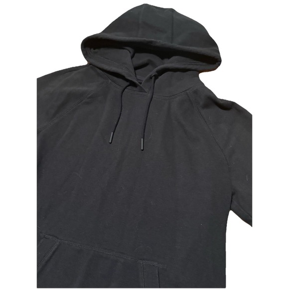 Fox Racing Hoodie Mens Medium Black Pullover Heavyweight Sweatshirt Solid - Picture 3 of 5